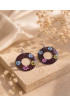 Hand Painted Wooden Earrings